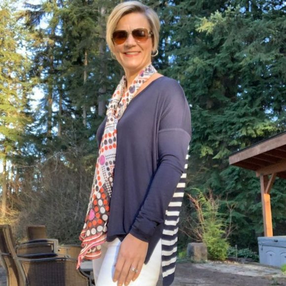 EUC CAbi Lighthouse Tee #5742 - Picture 4 of 6